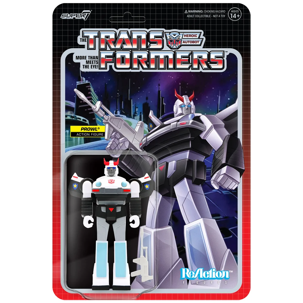Super7 Transformers Reaction Figure - Prowl Image 1