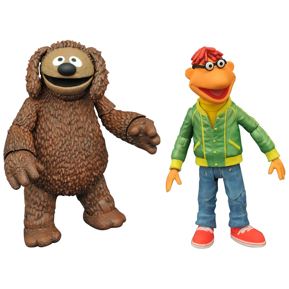 Diamond Select The Muppets Best of Series 1 Scooter and Rowlf Action Figures Image 1