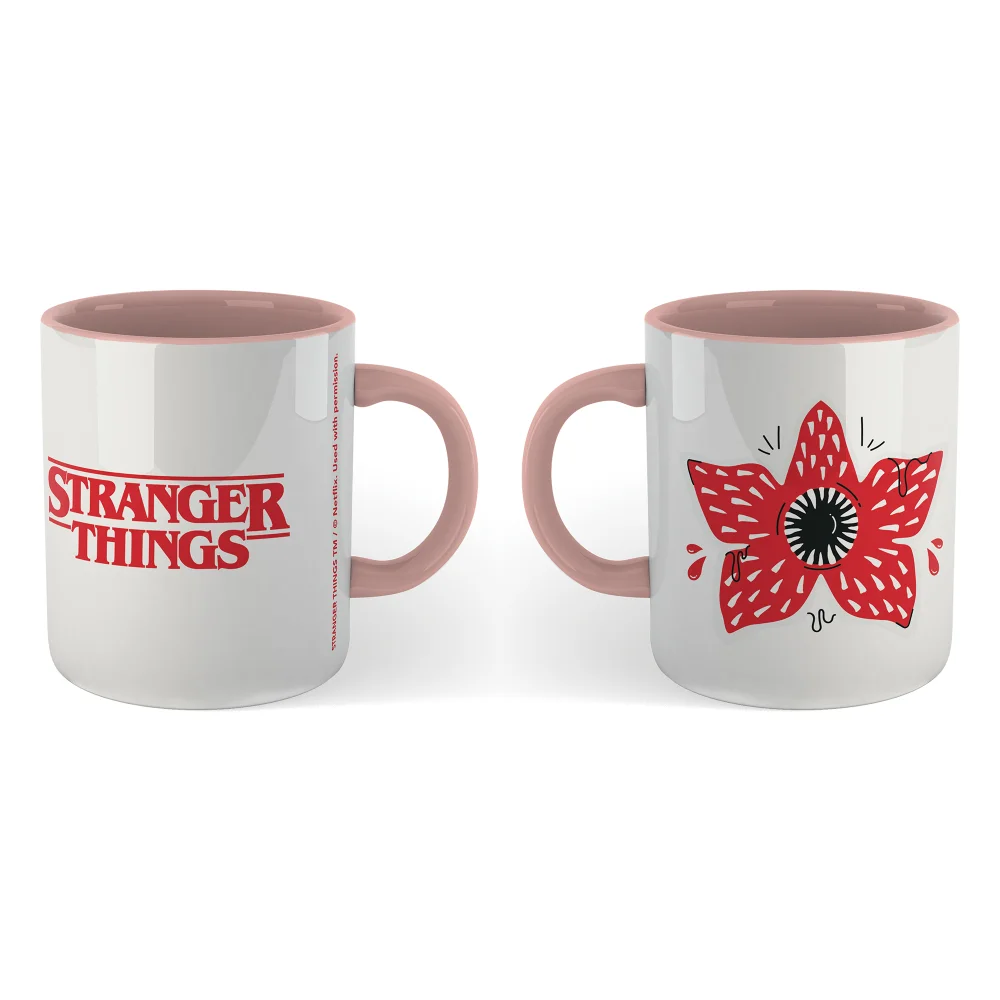 Stranger Things Demogorgon Mug - Pink Image 1