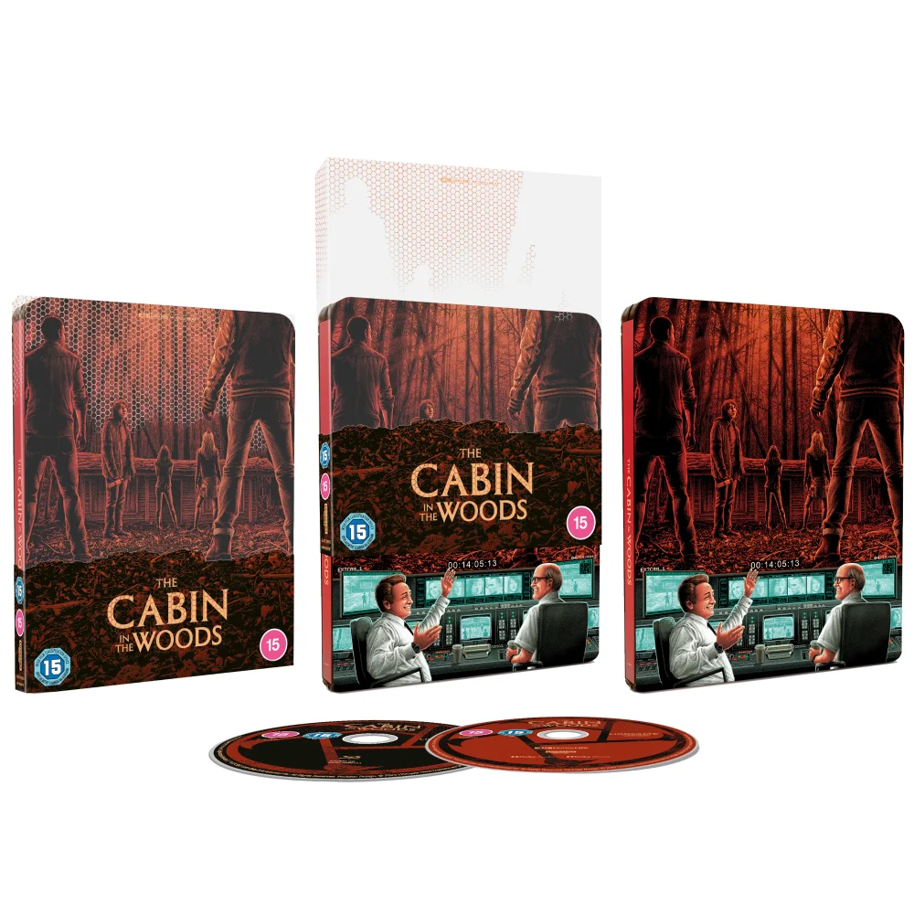 Cabin the Woods Zavvi Exclusive 4K Ultra HD Steelbook (includes Blu-ray) Image 1