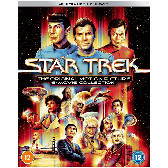 Star Trek: The Original Motion 4K Ultra HD Picture Collection 1-6 (Includes Blu-ray)