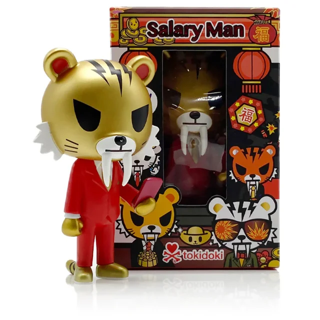 tokidoki Happy Year Of The Tiger Salaryman Vinyl Figure