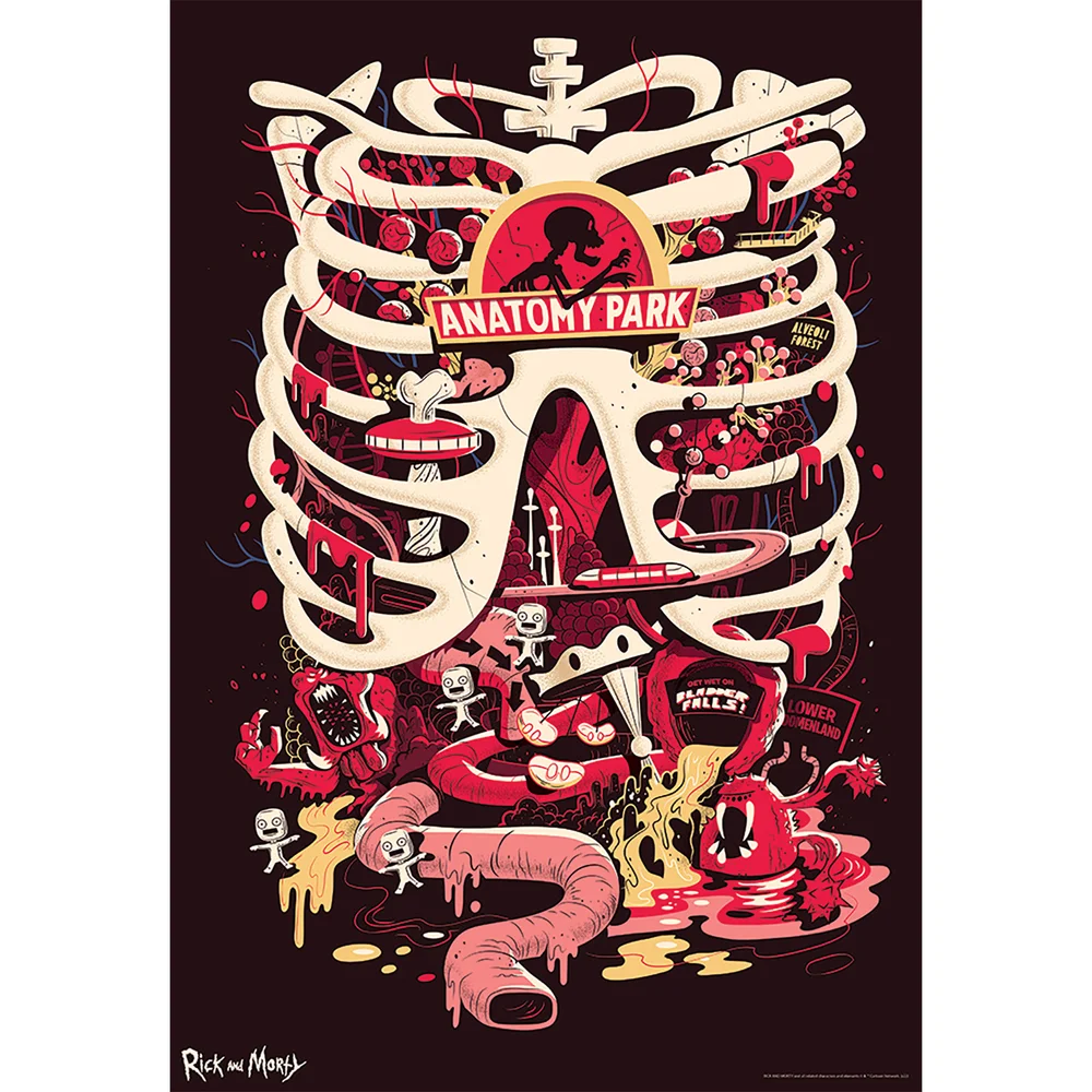 Dust! Rick & Morty Limited edtion art print Image 1