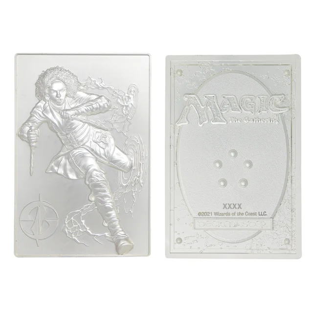 Magic the Gathering Limited Edition .999 Silver Plated Kaya Metal Collectible by Fanattik