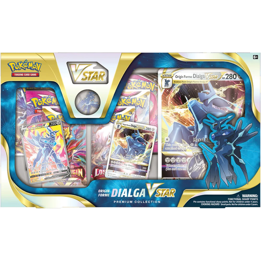 Pokémon TCG: Origin Forme Palkia/ Origin Forme Dialga VSTAR Premium Collection Image 1