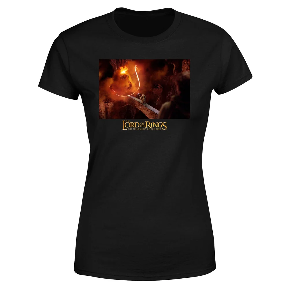 Lord Of The Rings You Shall Not Pass Women's T-Shirt - Black - XS Image 1