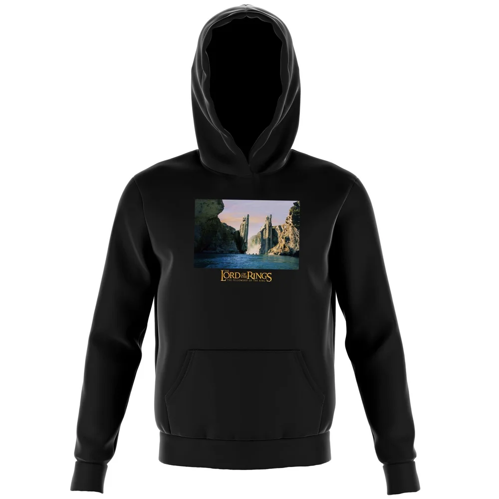 Lord Of The Rings Argonath Kids' Hoodie - Black - 3-4 Years Image 1