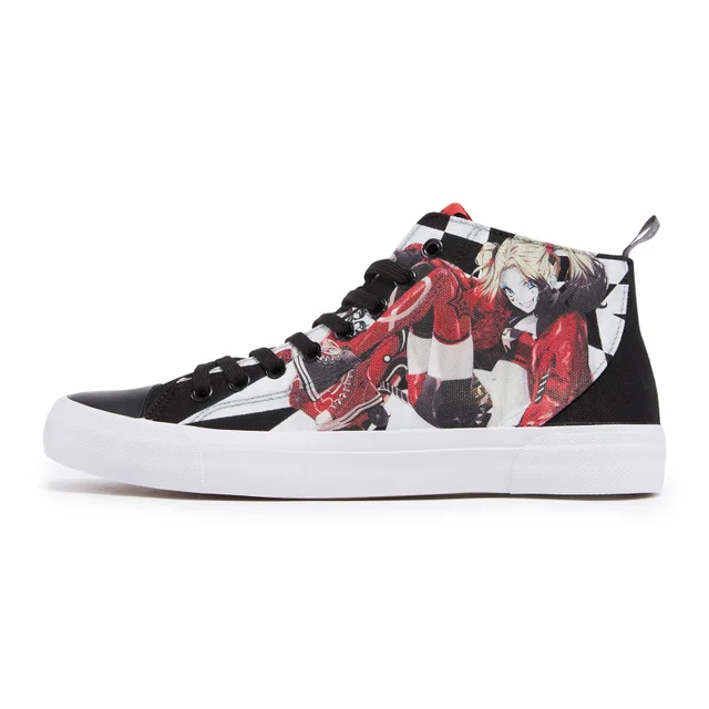 Akedo x DC Comics Harley Quinn High Top - Black