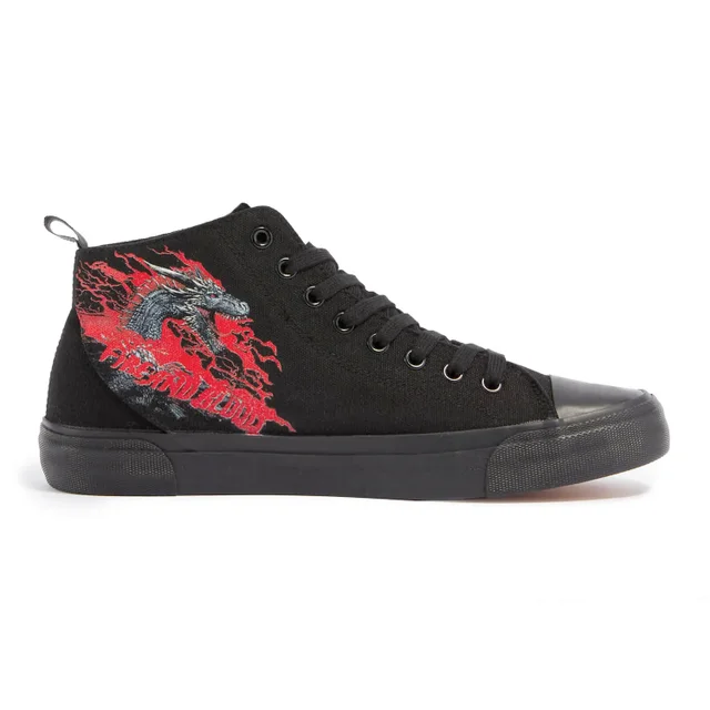 Akedo x Game Of Thrones Fire And Blood High Top - All Black