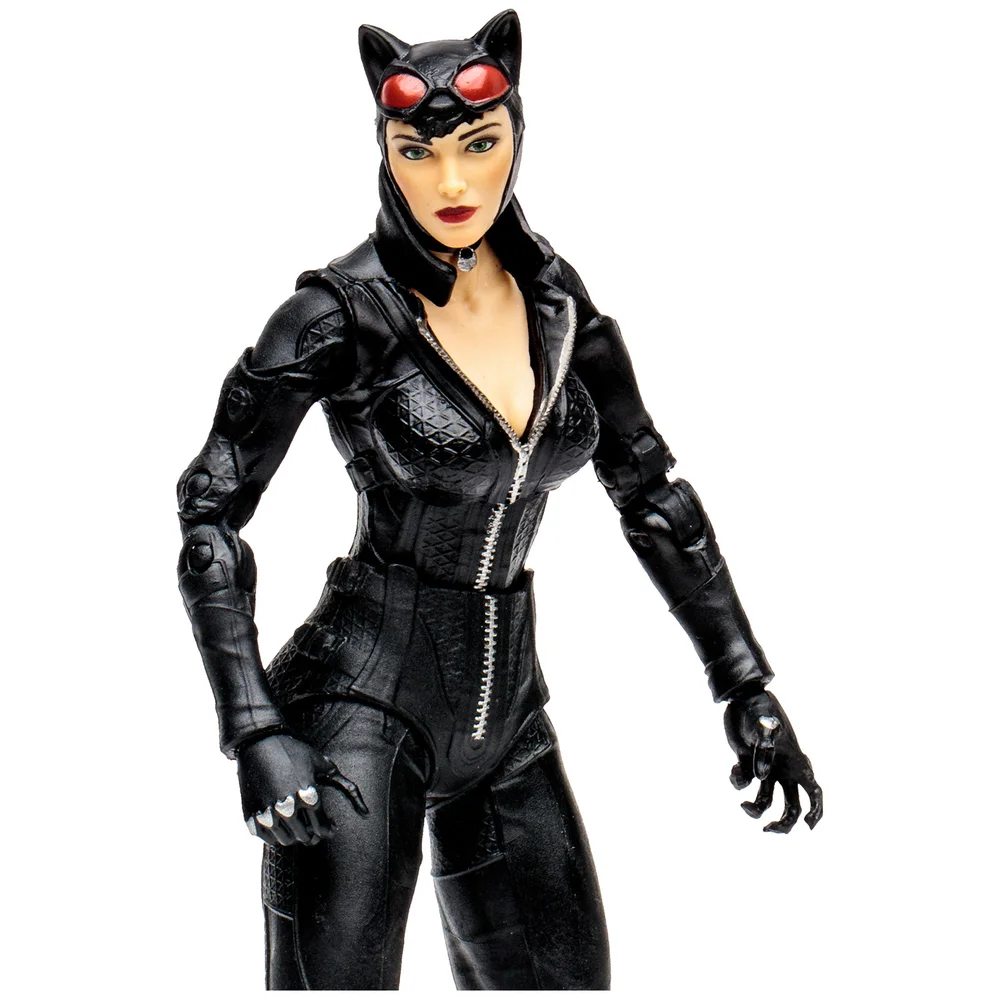 Mcfarlane DC Gaming Build-A 7in Figures Wv1 - Arkham City - Catwoman Image 1