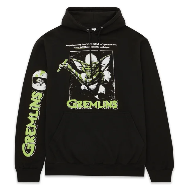 Gremlins Stripe Hoodie - Black
