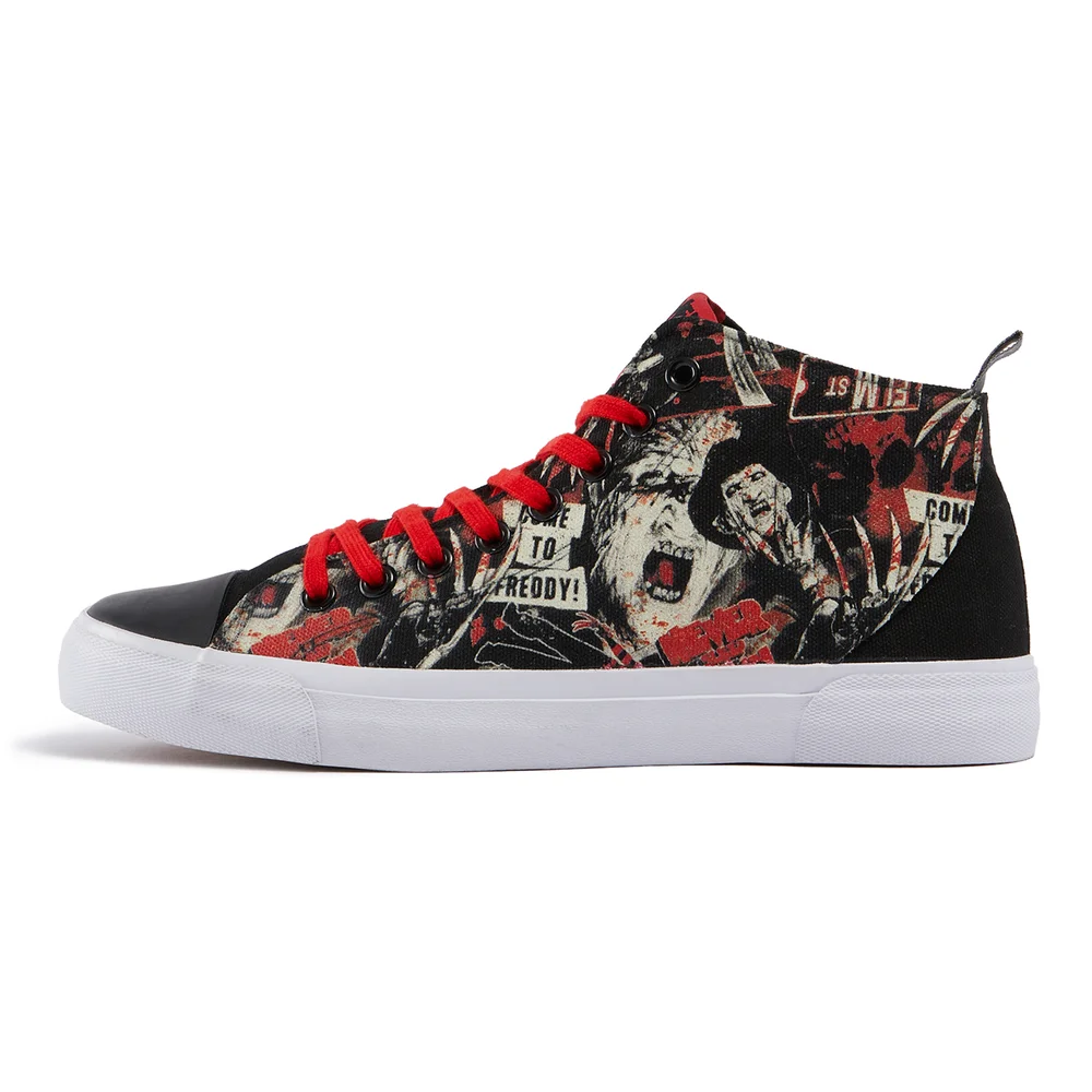 Akedo x A Nightmare On Elm Street Grindhouse High Top - Black - UK 3 / EU 35.5 / US Men's 3.5 / Women's 5 Image 1