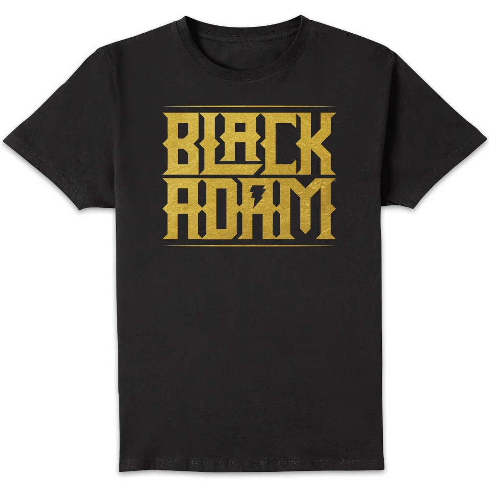 DC Black Adam Logo Unisex T-Shirt - Black - S Image 1