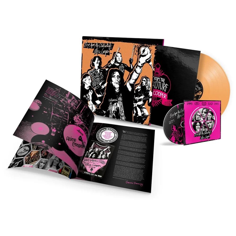 Alice Cooper - Live From The Astroturf (Apricot Coloured Vinyl) Image 1