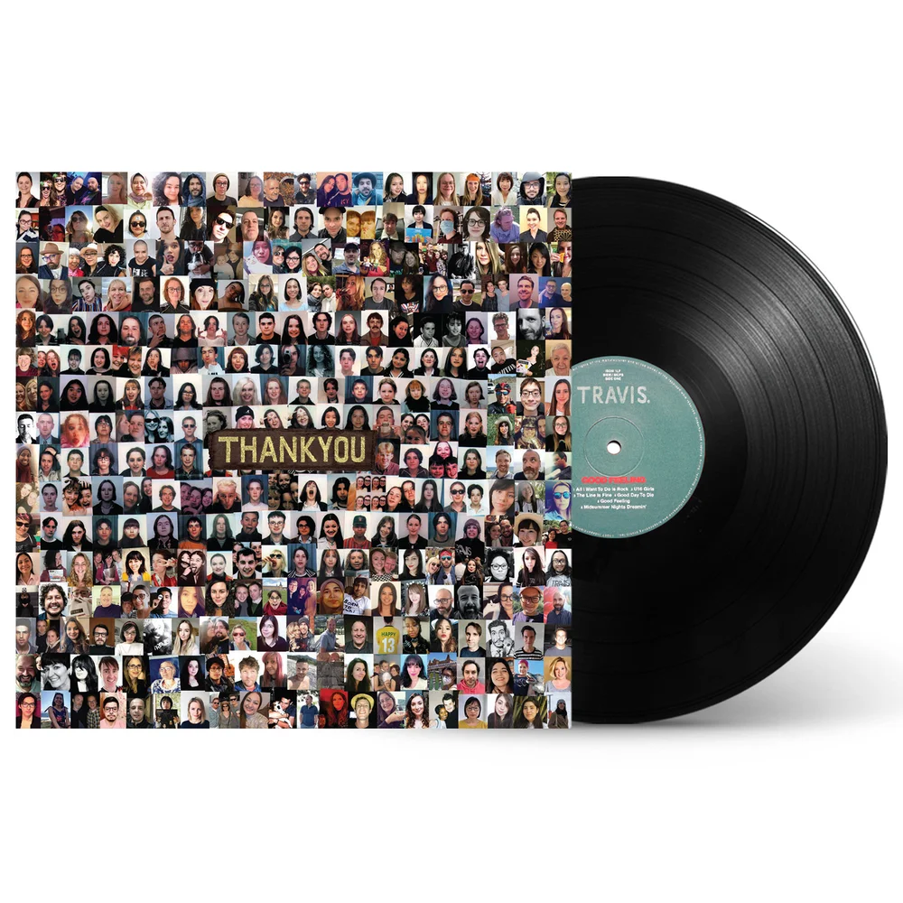 Travis - Good Feeling - Limited Edition 1LP Black Vinyl (NAD 2022) Image 1