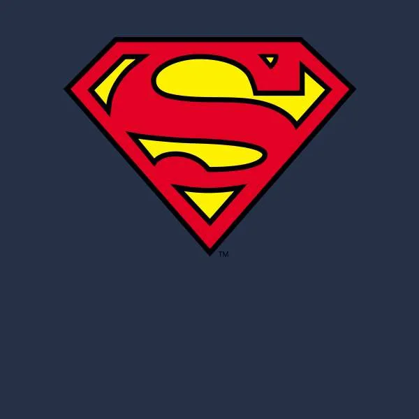 Official Superman Shield Hoodie - Navy