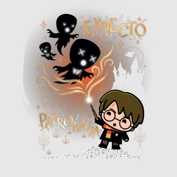 Harry Potter Kids Expecto Patronum Hoodie - Grey