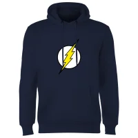 Justice League Flash Logo Hoodie - Navy