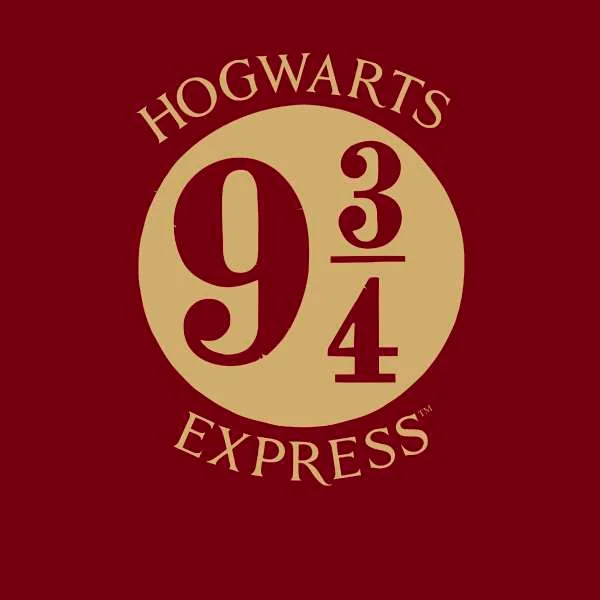 Harry Potter Platform Hoodie - Burgundy