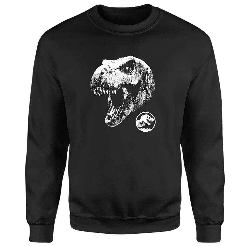 Jurassic Park T Rex Sweatshirt - Black - S Image 1