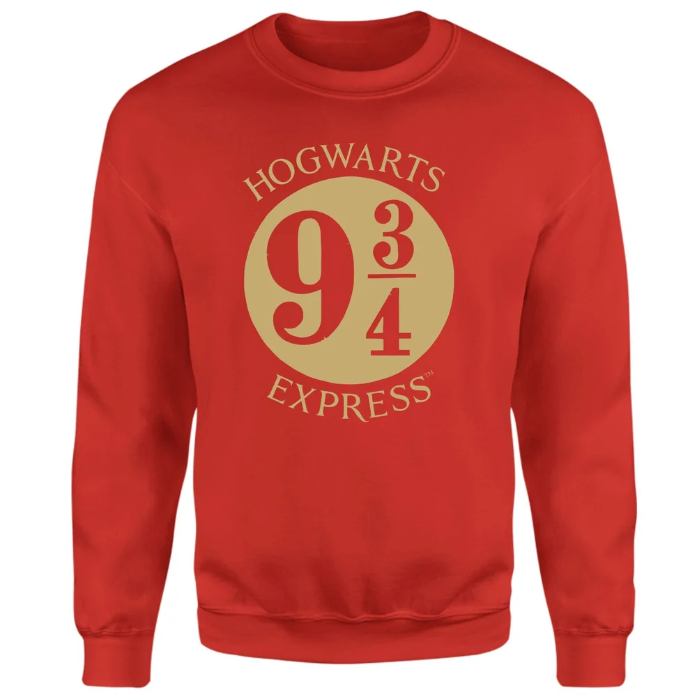 Harry Potter Platform Sweatshirt - Red - S Image 1