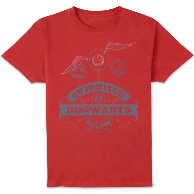 Harry Potter Quidditch At Hogwarts Men's T-Shirt - Red