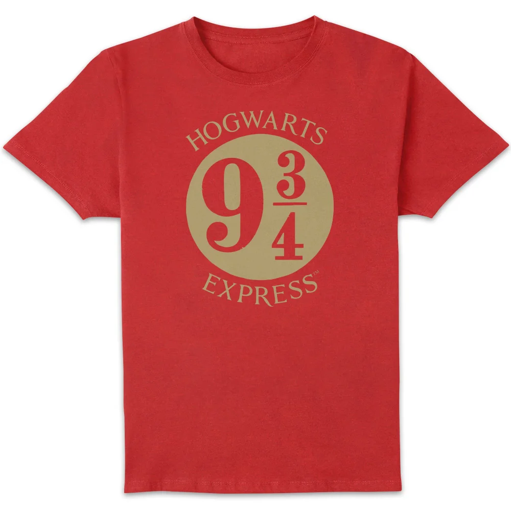 Harry Potter Platform Men's T-Shirt - Red - S Image 1