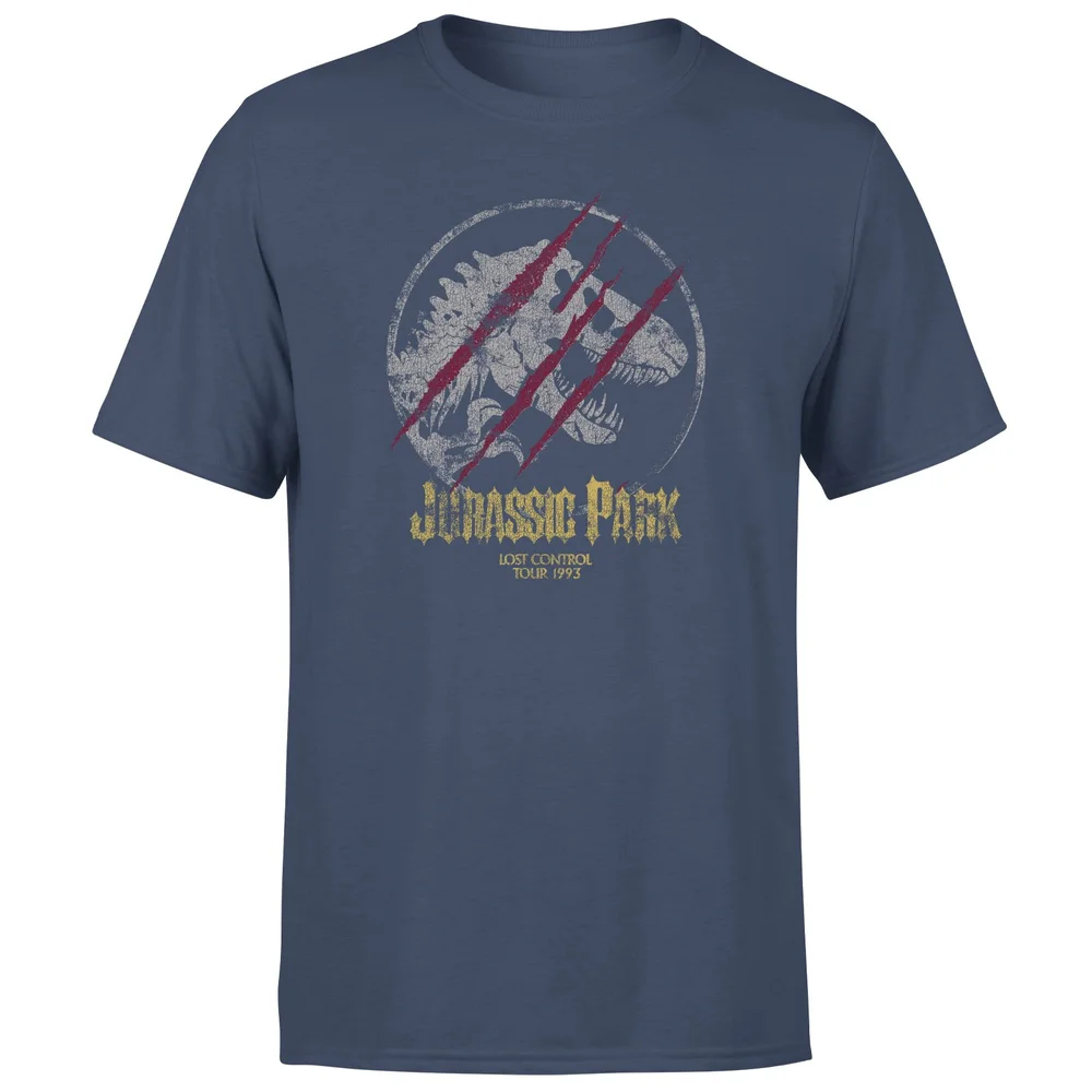 Jurassic Park Lost Control Men's T-Shirt - Navy - S Image 1