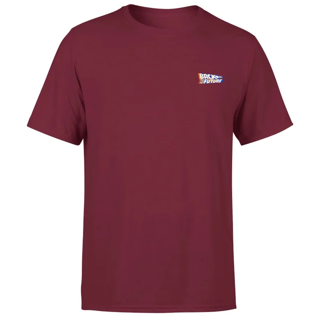 Back To The Future Men's T-Shirt - Burgundy