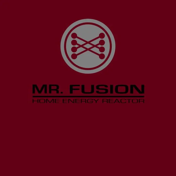 Back To The Future Mr Fusion Women's T-Shirt - Burgundy