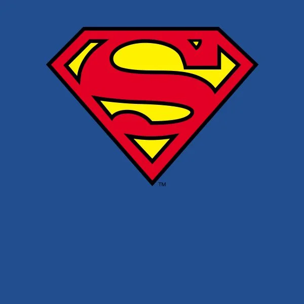 Official Superman Shield Women's T-Shirt - Blue