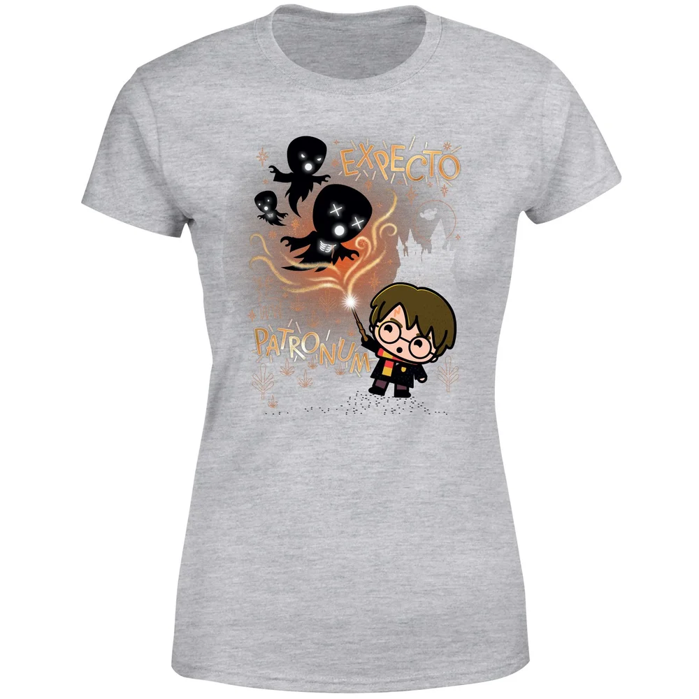 Harry Potter Kids Expecto Patronum Women's T-Shirt - Grey - XS Image 1