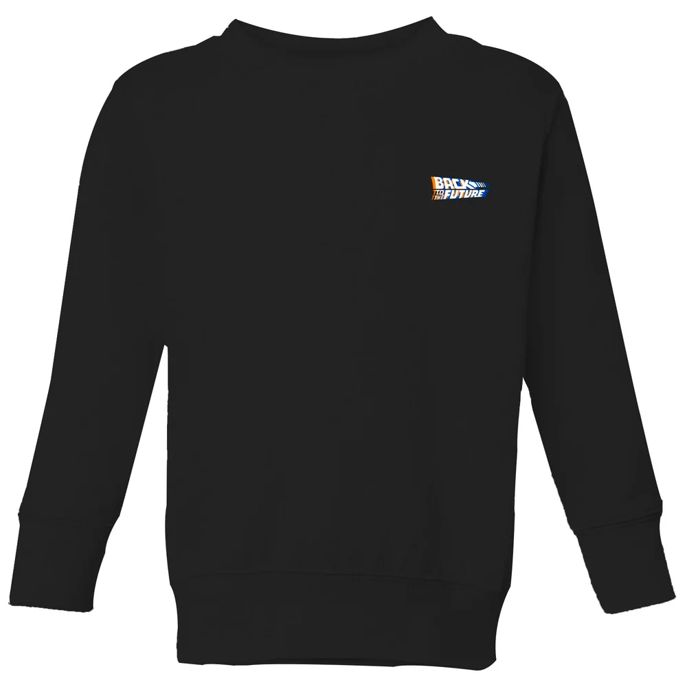 Back To The Future Kids' Sweatshirt - Black - 3-4 Years Image 1