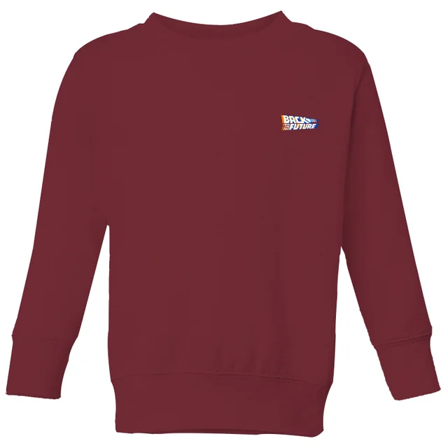 Back To The Future Kids' Sweatshirt - Burgundy