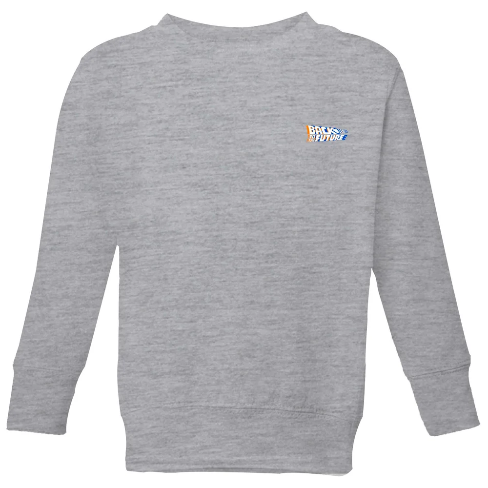Back To The Future Kids' Sweatshirt - Grey - 3-4 Years Image 1