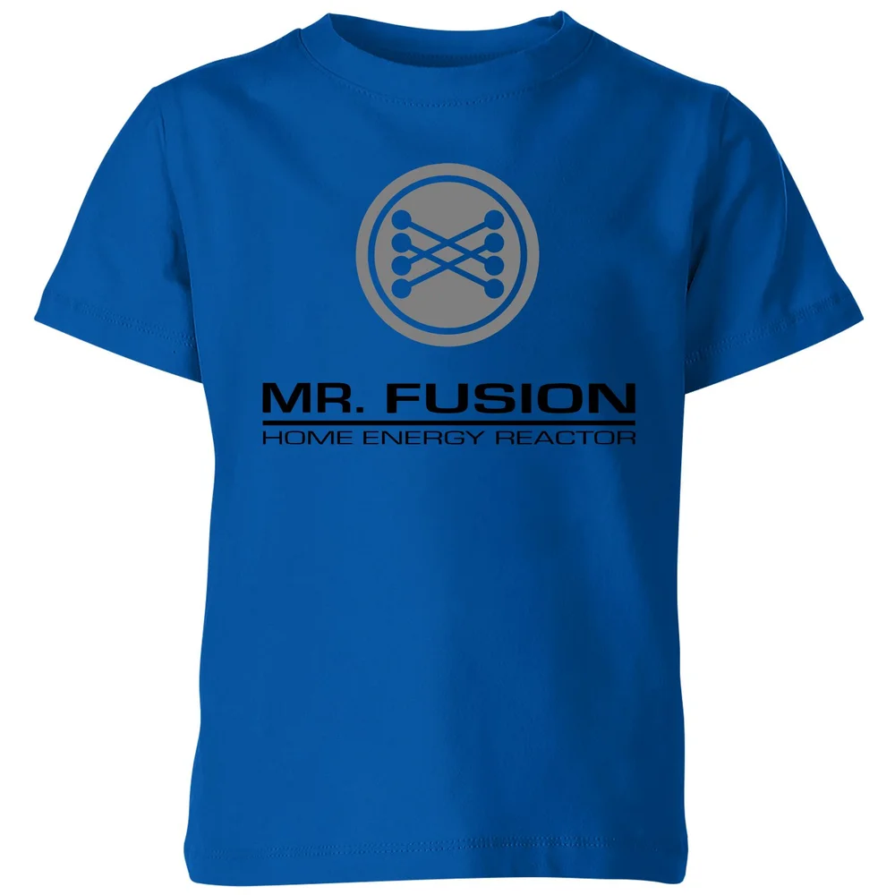 Back To The Future Mr Fusion Kids' T-Shirt - Blue - 3-4 Years Image 1