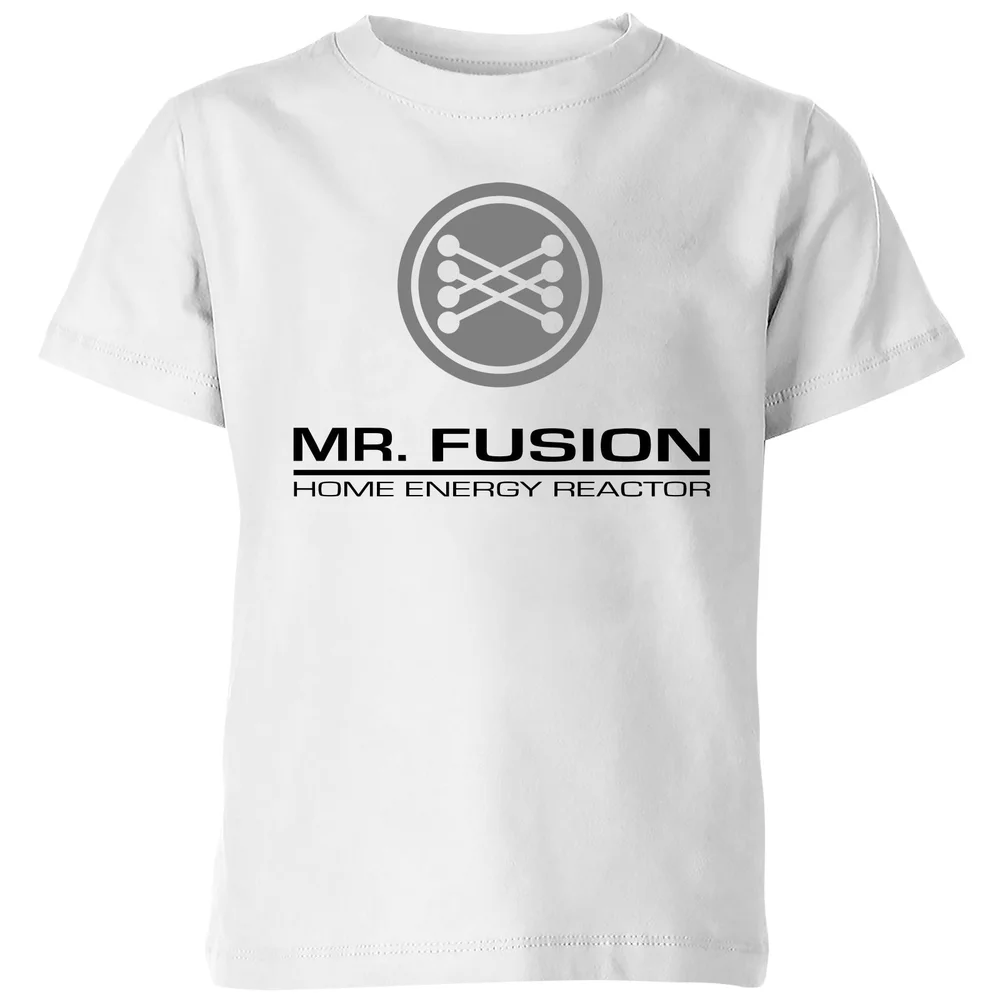 Back To The Future Mr Fusion Kids' T-Shirt - White - 3-4 Years Image 1