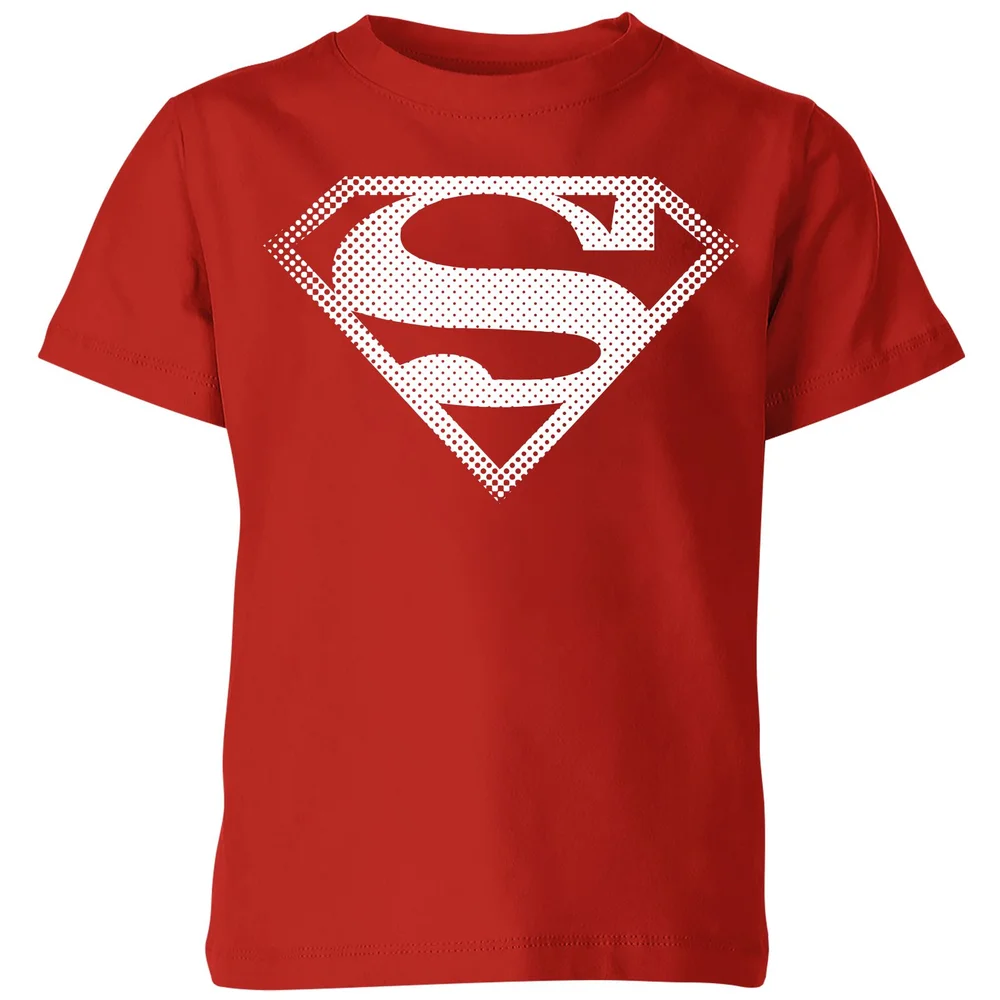 Superman Spot Logo Kids' T-Shirt - Red - 3-4 Years Image 1