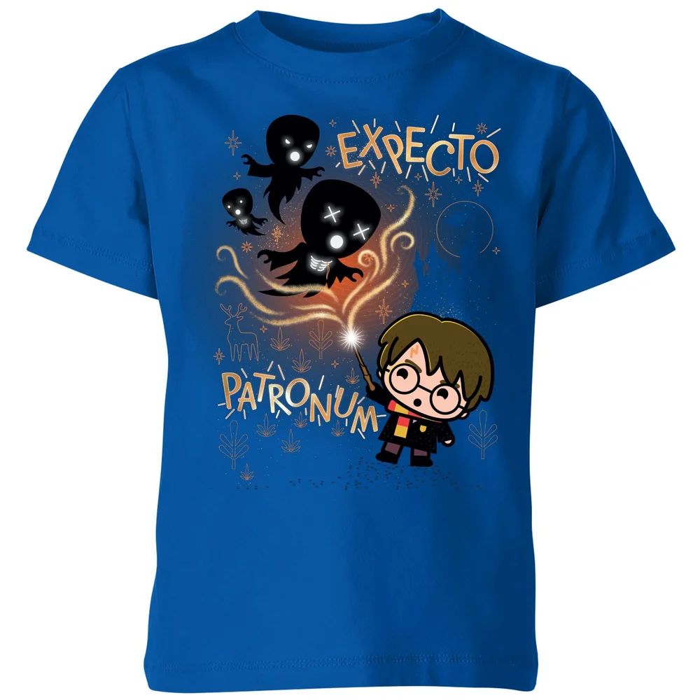 Harry Potter Kids Expecto Patronum Kids' T-Shirt - Blue - 3-4 Years Image 1