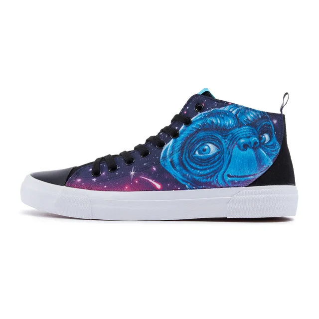 Akedo xGhoulish x E.T. The Extra Terrestrial High Top - Black