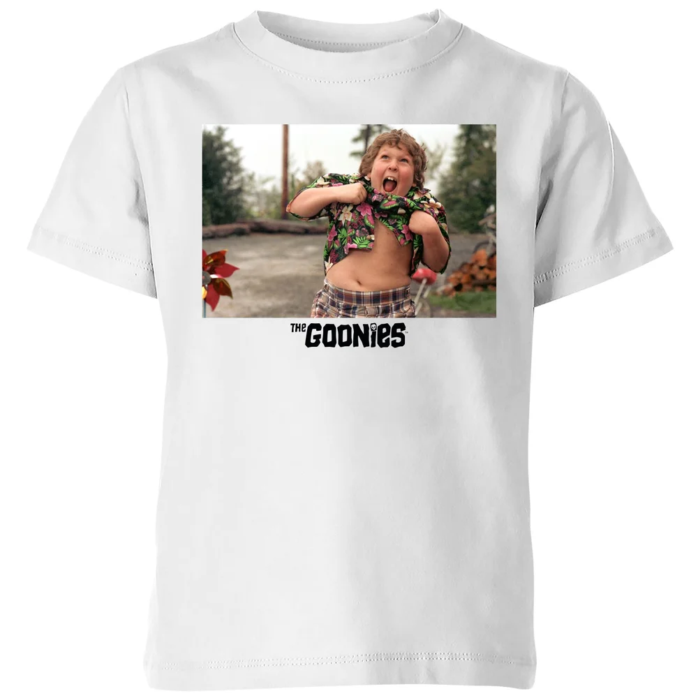 The Goonies Chunk Kids' T-Shirt - White - 3-4 Years Image 1