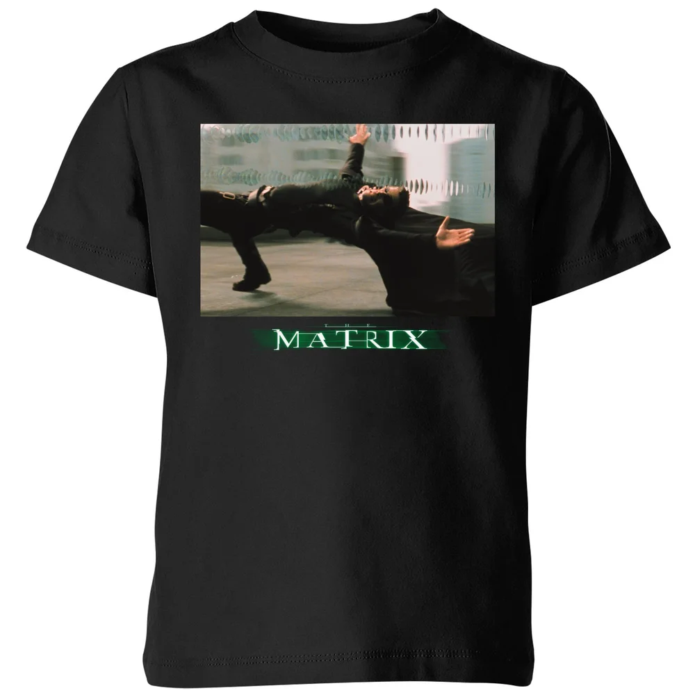 Matrix Bullet Time Kids' T-Shirt - Black - 3-4 Years Image 1