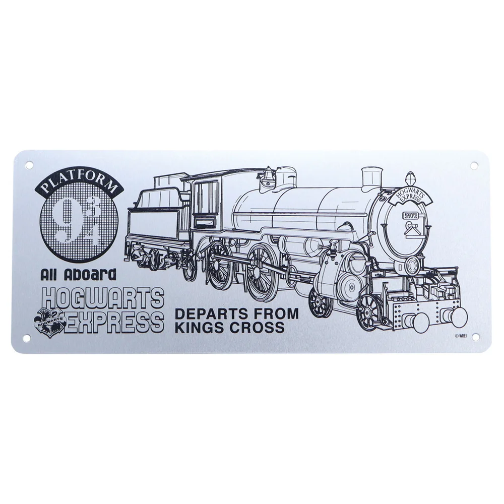 Fanattik Harry Potter Schematic Plate Image 1