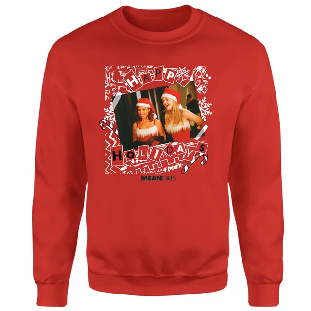 Mean Girls Jingle Bell Rock Christmas Jumper - Red