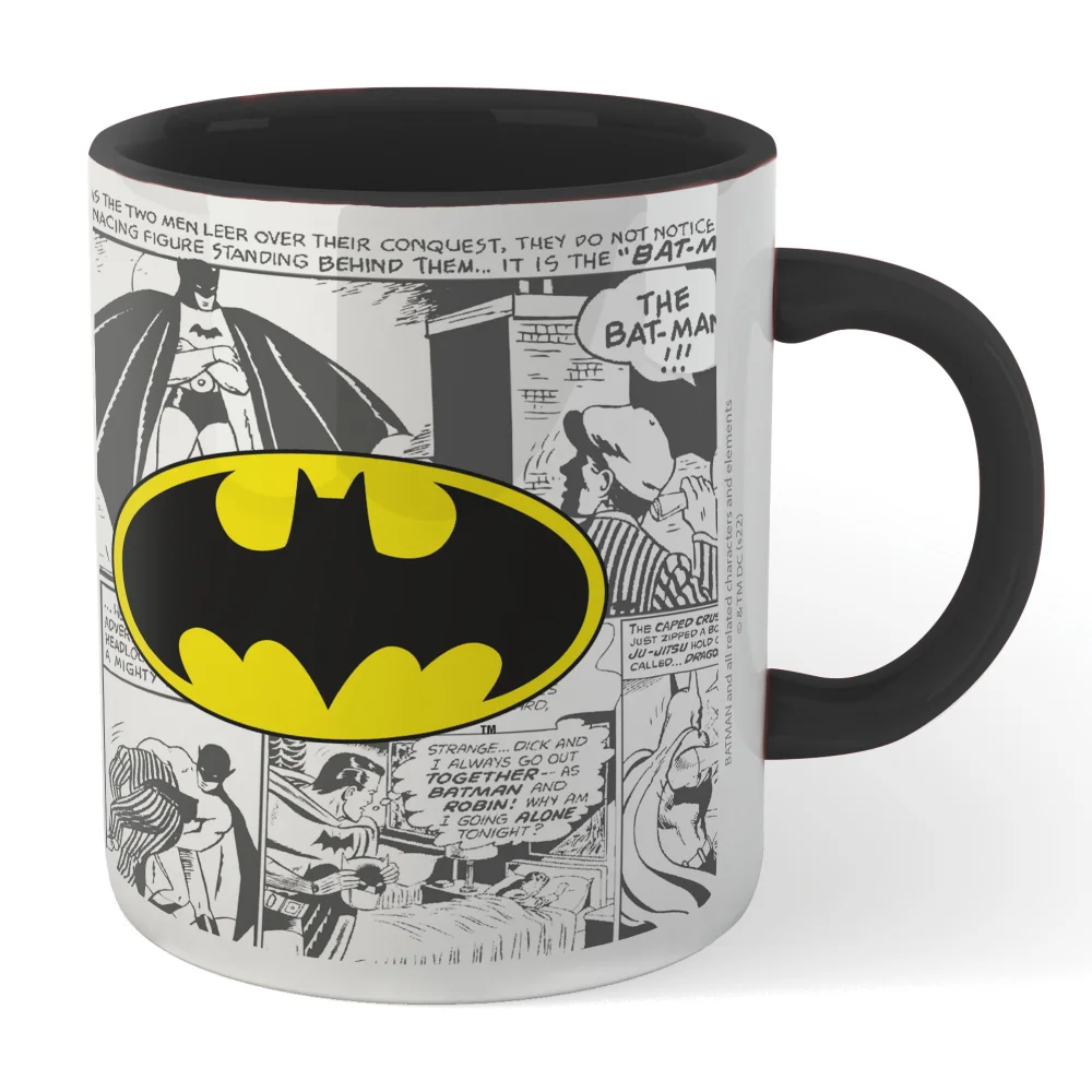 Batman Comic Mug - Black Image 1