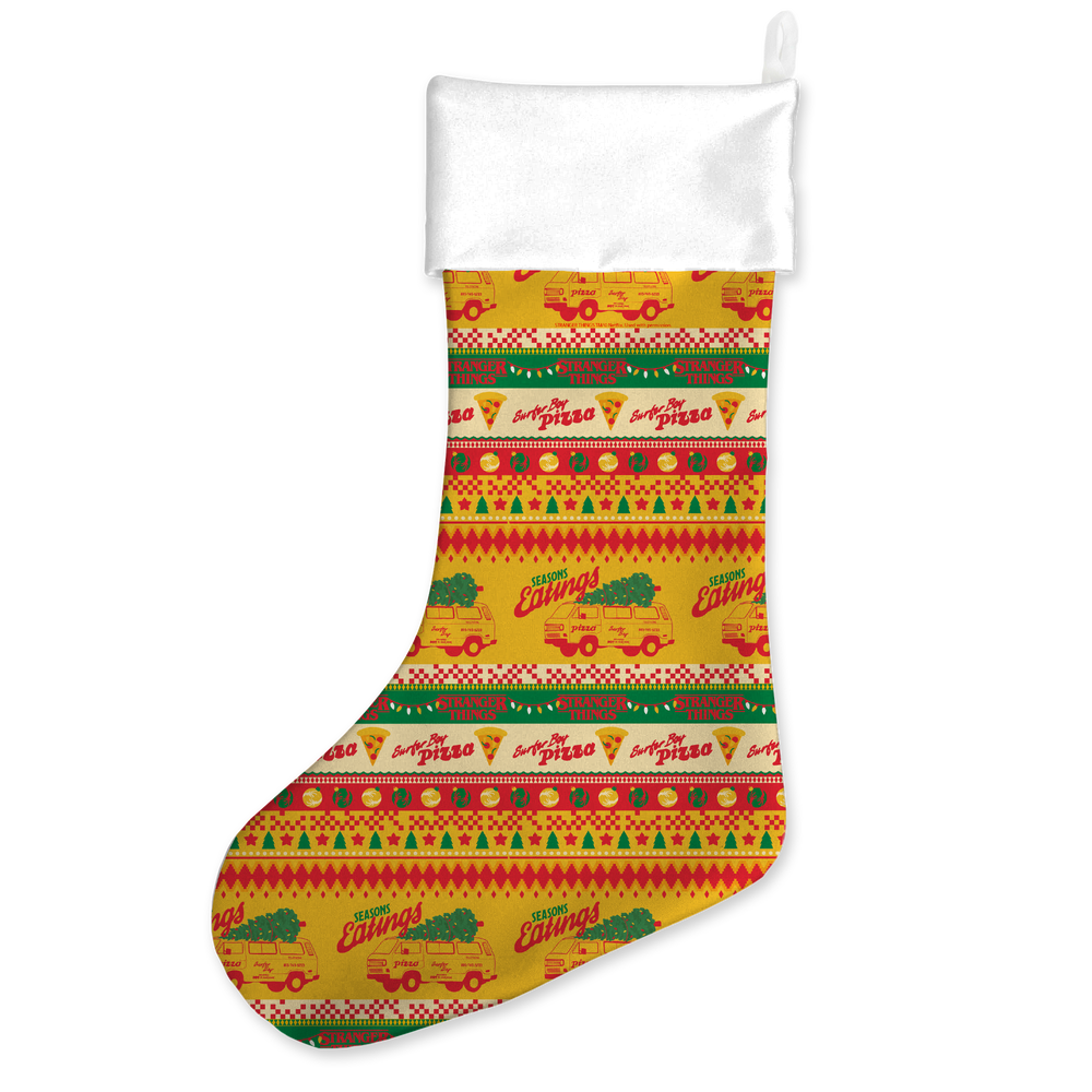 Stranger Things Season's Eatings Christmas Stocking Image 1