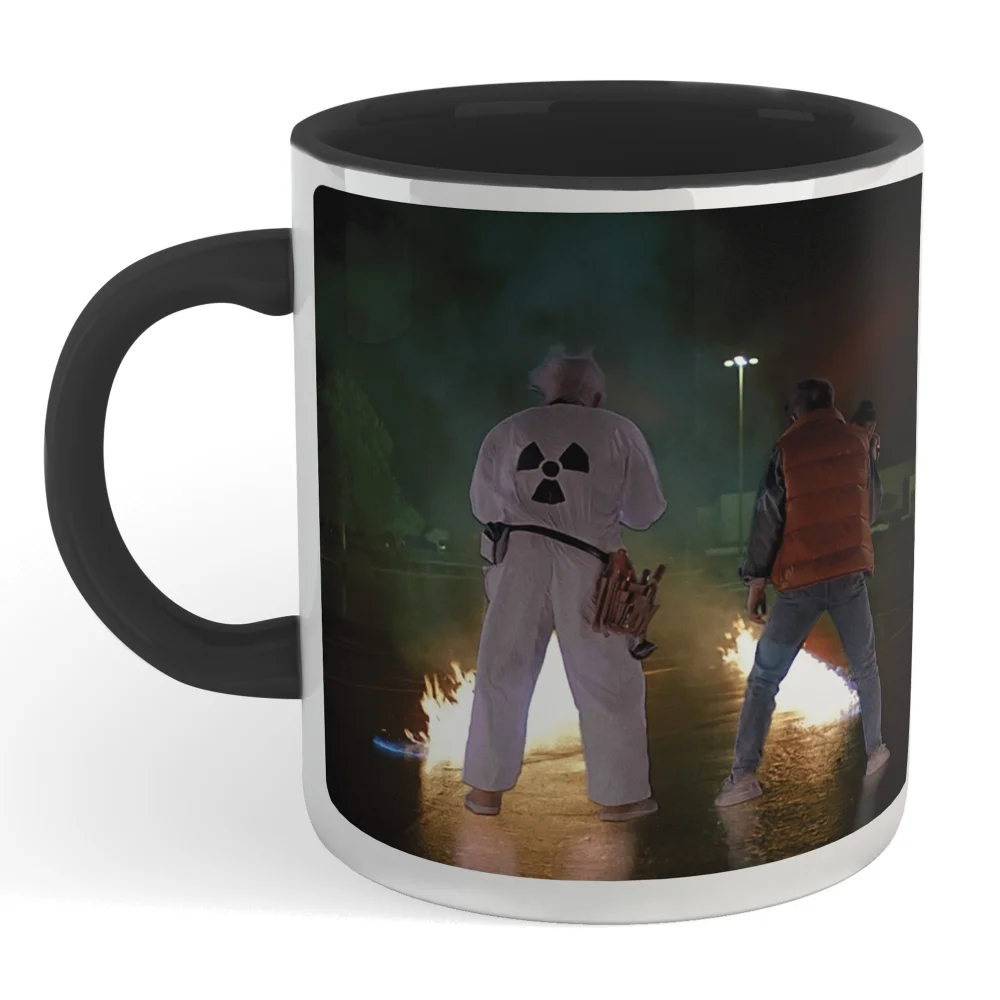 Back to the Future First Test Mug - Black Image 1