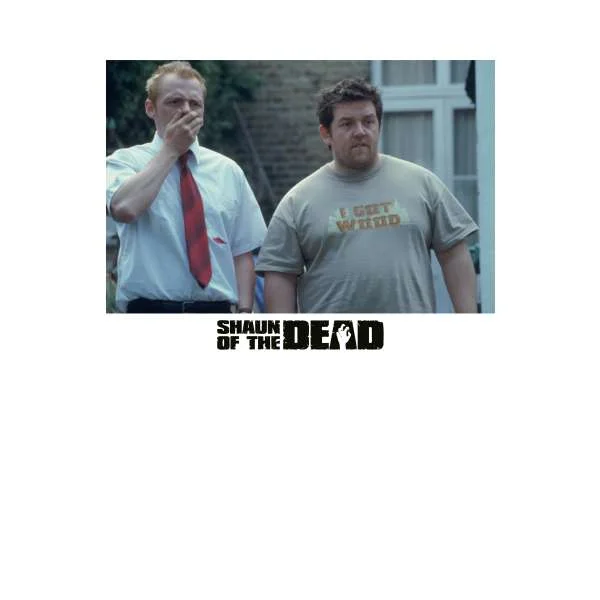 Shaun of the Dead I Think We Should Go Back Inside Hoodie - White