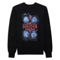 Stranger Things x Alex Hovey Four Seasons Sweatshirt - Black