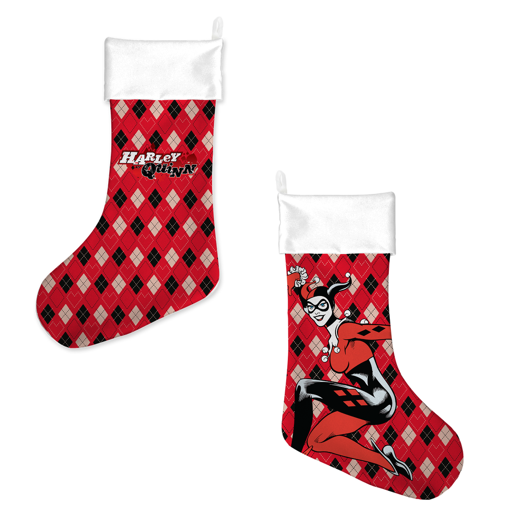 Harley Quinn Christmas Stocking Image 1